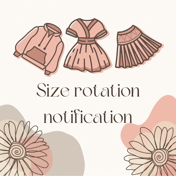 🔔 size notification: Like this to be notified when I rotate sizes on the racks - Picture 1 of 1